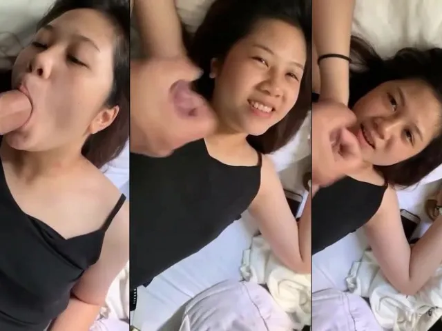 Xuất tinh vào miệng để em nuốt thì anh không chịu đòi xuất lên mặt với tóc