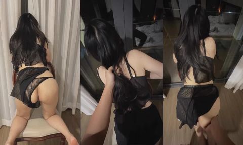 Du lịch cùng em ghệ dâm còn kéo rèm ra cho người ta thấy